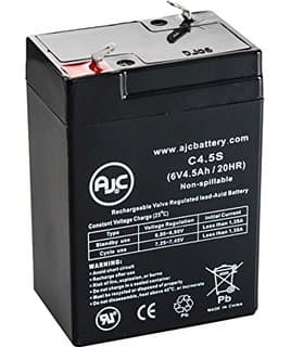 Rechargeable battery 6V 4.5Ah