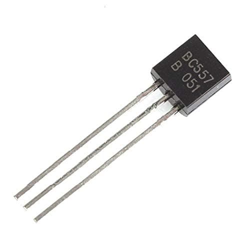 BC557 PNP transistor
