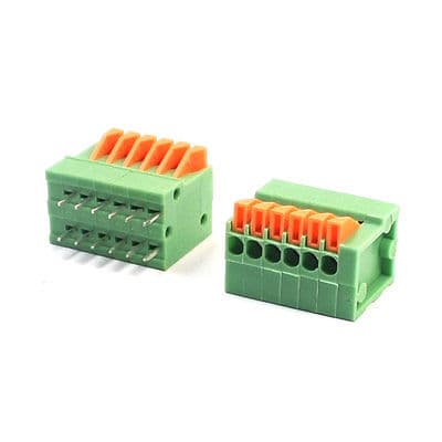 PCB spring terminal KF141R-2.54mm 6pin
