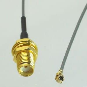 IPEX  to SMA antenna connector (female)