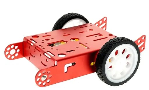 Alluminium Alloy robot car chasis