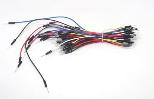 65pcs breadboard connectors and jumpers