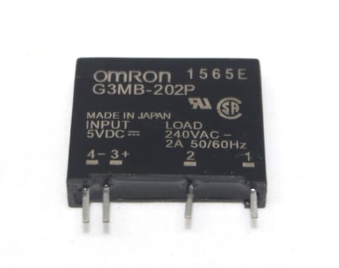 5VDC solid state relay (SSR) 2A 240VAC