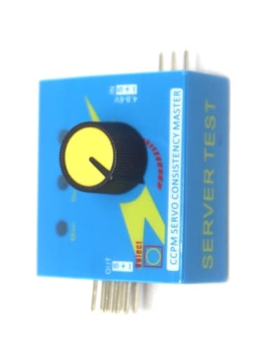 CCPM servo consistency master tester
