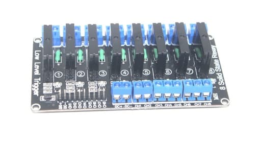 8 channel solid state relay (SSR) module