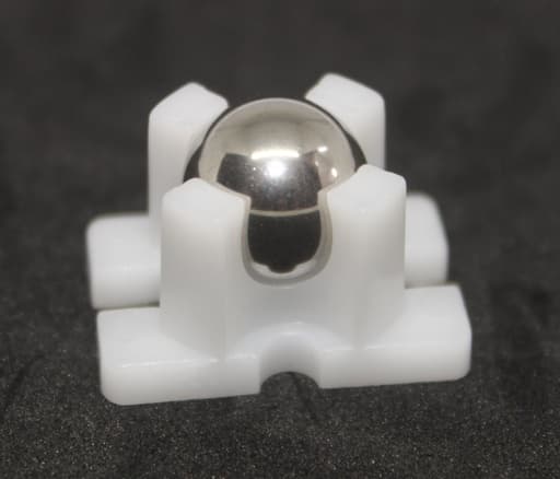 2wd mini vacuum steel ball caster wheel