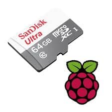 Raspberry pi SD card 64gb