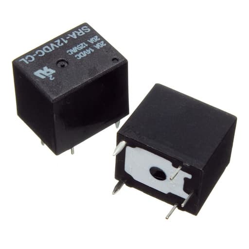 5 Pin Relay 12V DC 20A Coil Power Relay SRA-12VDC-CL