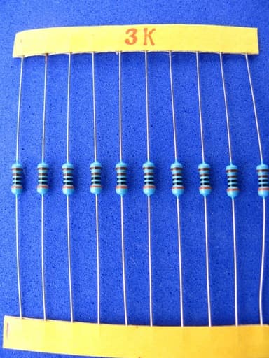 3KΩ 1/4W resistor