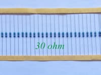 30Ω 1/4W resistor