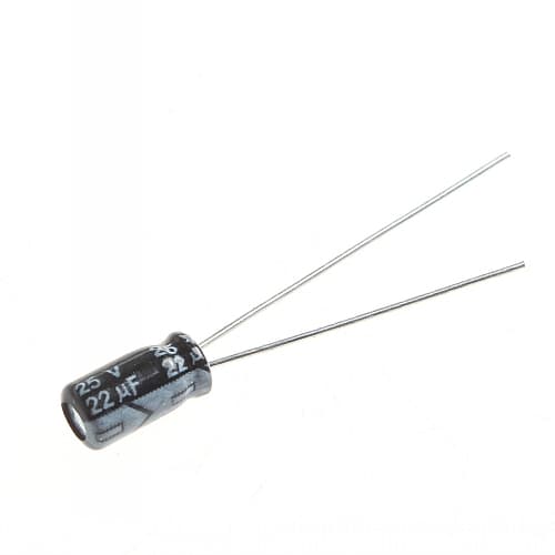 22uf 50V electrolytic capacitor