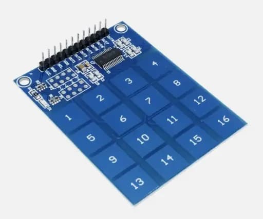 16 channel digital capacitive touch sensor