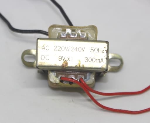 Small Transformer 9V 300mA