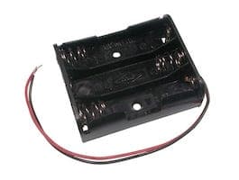 3 AA battery holder
