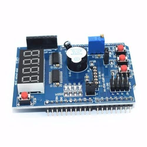 Multifunctional expansion board basic learning kit compatible with Arduino