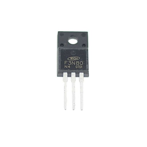 3N80 switching power supply FET
