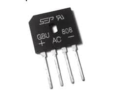 GBU808 8A 800V bridge rectifier