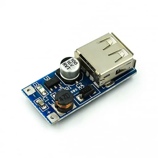 single USB 5v 600ma power bank module