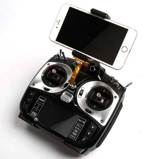 FPV 7 inch Display mount with mobile Phone holder