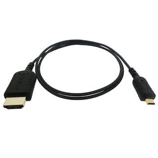 1.8m HDMI to Micro HDMI Cable (4K Ultra HD, Type-A to Type-D, High-Speed)