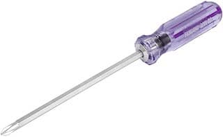 Clear Purple interchangeable Flat and Star Screwdriver
