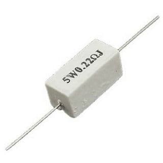 0.22 ohm 5W cement choke Resistor