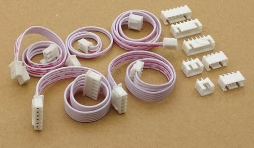 20cm XH-7P 7pin JST with socket