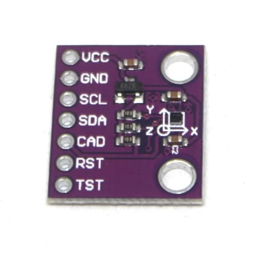 MCU-9911 AK09911C 3 axis magnetometer