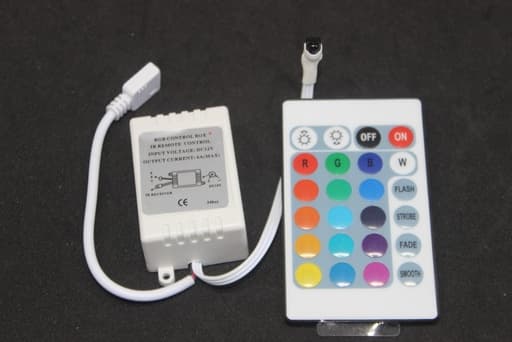 24 key infrared colorful light strip controller