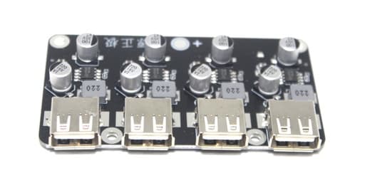 4 usb DC-DC buck fast charge module