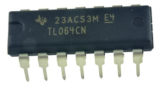 TL064CN four JFET input Op Amp