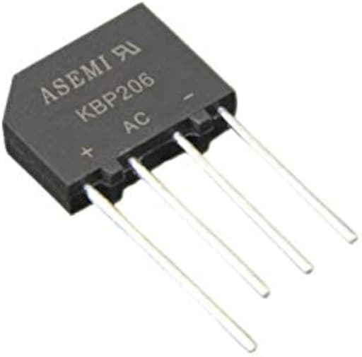 KBP206 2A 600V bridge rectifier