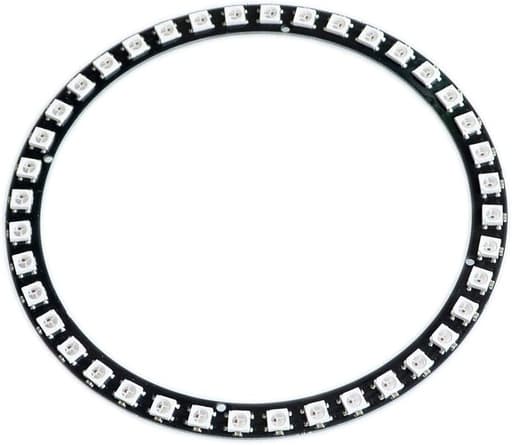 WS2812 5050 40 bit round RGB LED Magic color module