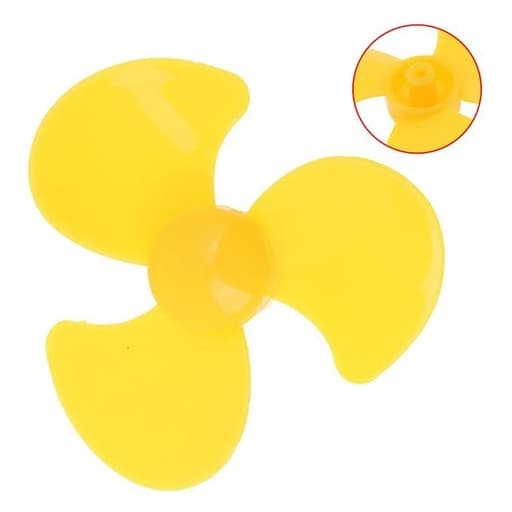 72mm 130 Small Motor Fan Blade – High-Temperature Durable Cooling Blade for Arduino, STM, and DIY Electronics