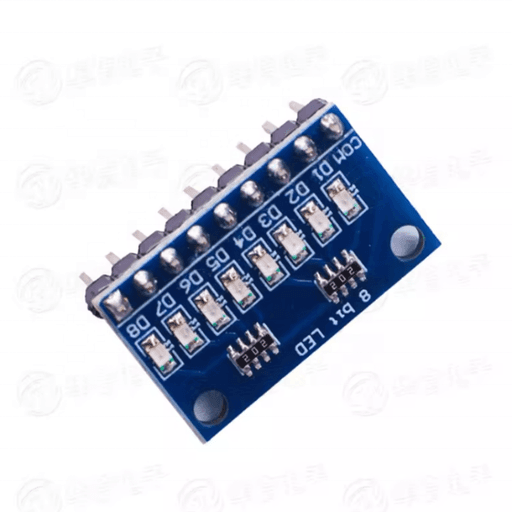 8 bit blue LED module