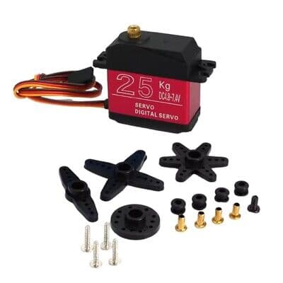 25KG 180 degrees metal gear digital servo