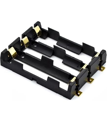 PCB SMD 18650 battery holder 3 slot