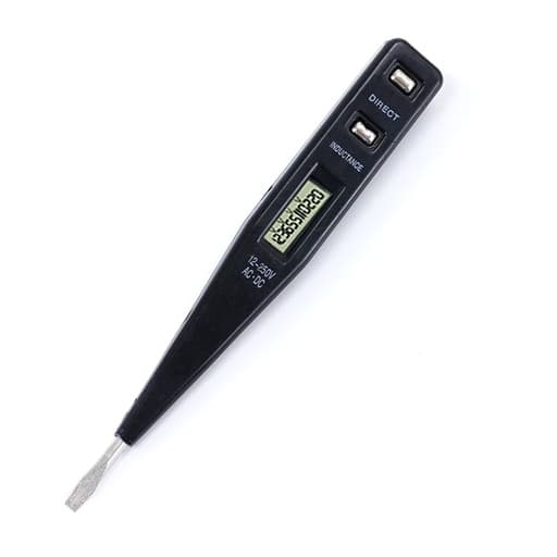 Black electric test pen