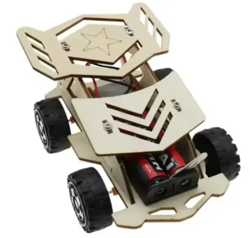 DIY STEM four wheel Racing car kit