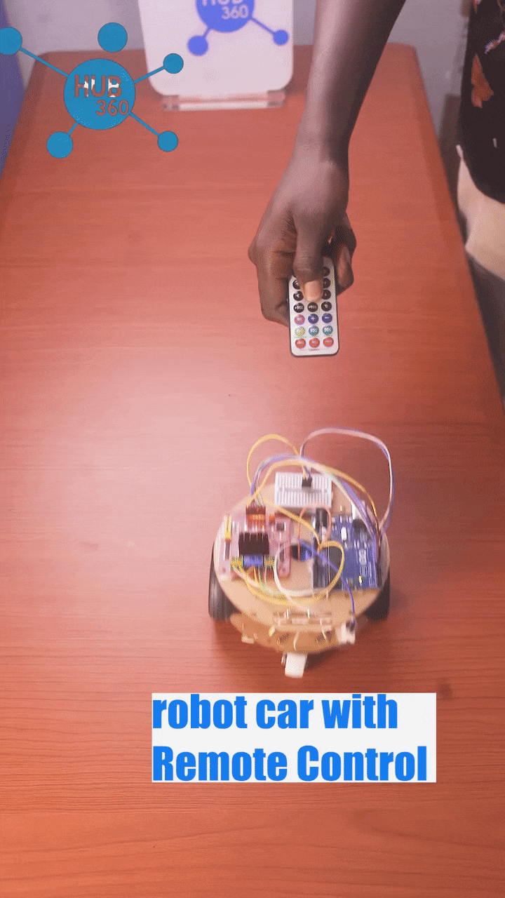 Robot Car With Remote Control