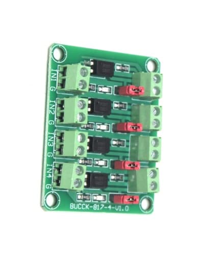 Bucck-817 4 channel optocoupler module