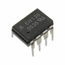 6N136 optocoupler